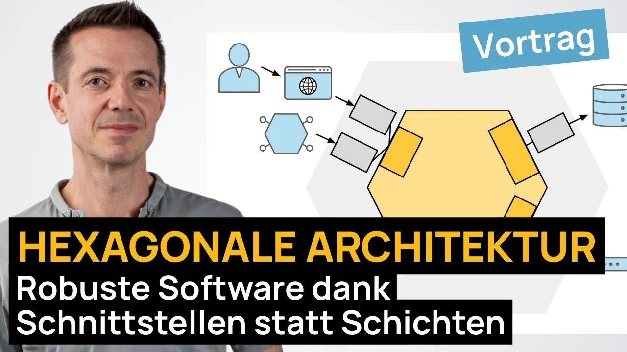 Hexagonale Architektur: Robuste Software dank Schnittstellen statt Schichten