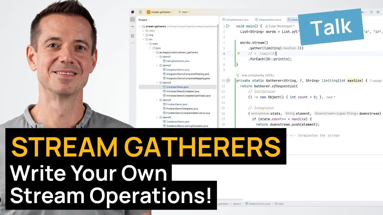 Stream Gatherers: Write Your Own Stream Operations!