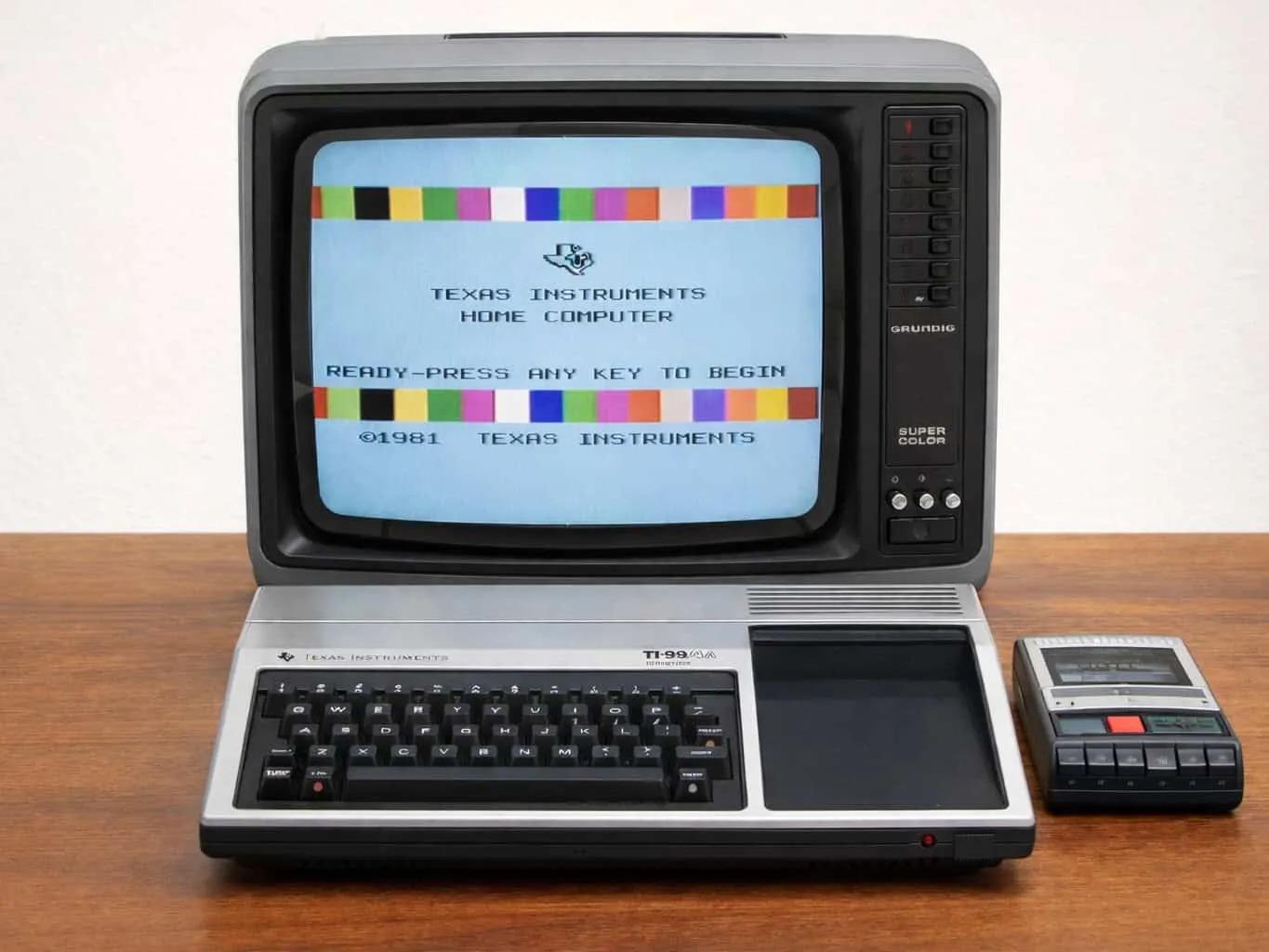 TI-99/4A home computer – Sven’s first own computer (1983)