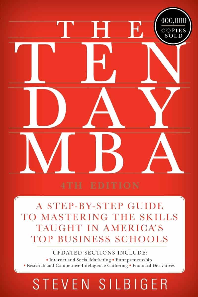 The Ten-Day MBA: A Step-by-Step Guide to Mastering the Skills Taught In America's Top Business Schools - Steven A. Silbiger