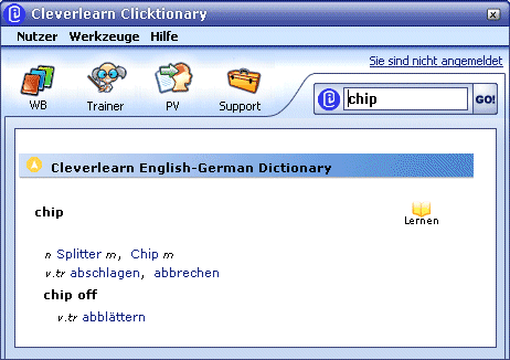 Cleverlearn Clicktionary – Sprachlern-Software, gegründet von Sven Woltmann