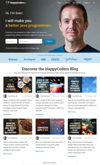 happycoders website 2025