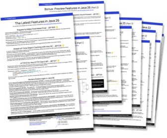 Java Versions Cheat Sheet – PDF Download (up to Java 26)